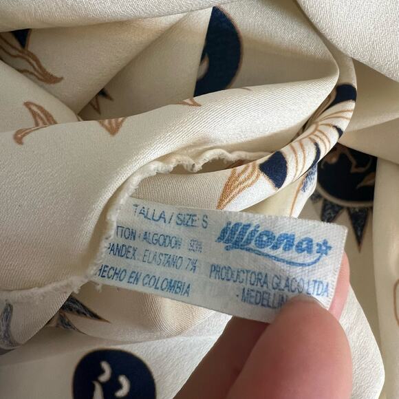 Vintage 90s celestial sun and moon slip dress - Picture 3 of 4